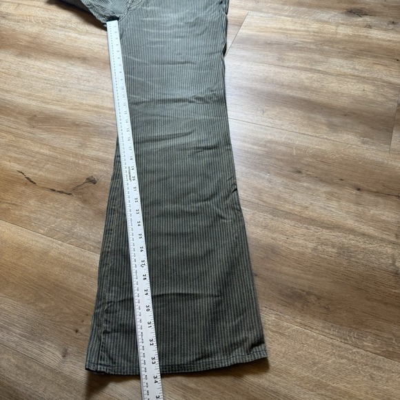Diesel Jeans Men 34x34 Hickory Striped Bootcut Denim Cotton Cowboy Vintage Y2K - Picture 12 of 14